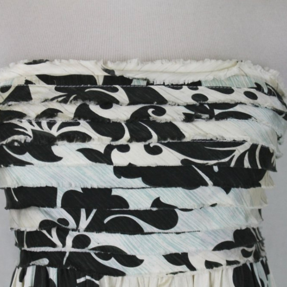 Lia Kes Strapless Silk Bubble Skirt Dress - Picture 3 of 7